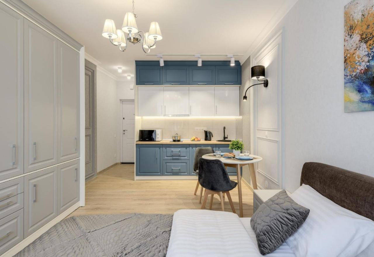 Modern New Cozy Apartment Kvartet Railway Station Kyjev Exteriér fotografie