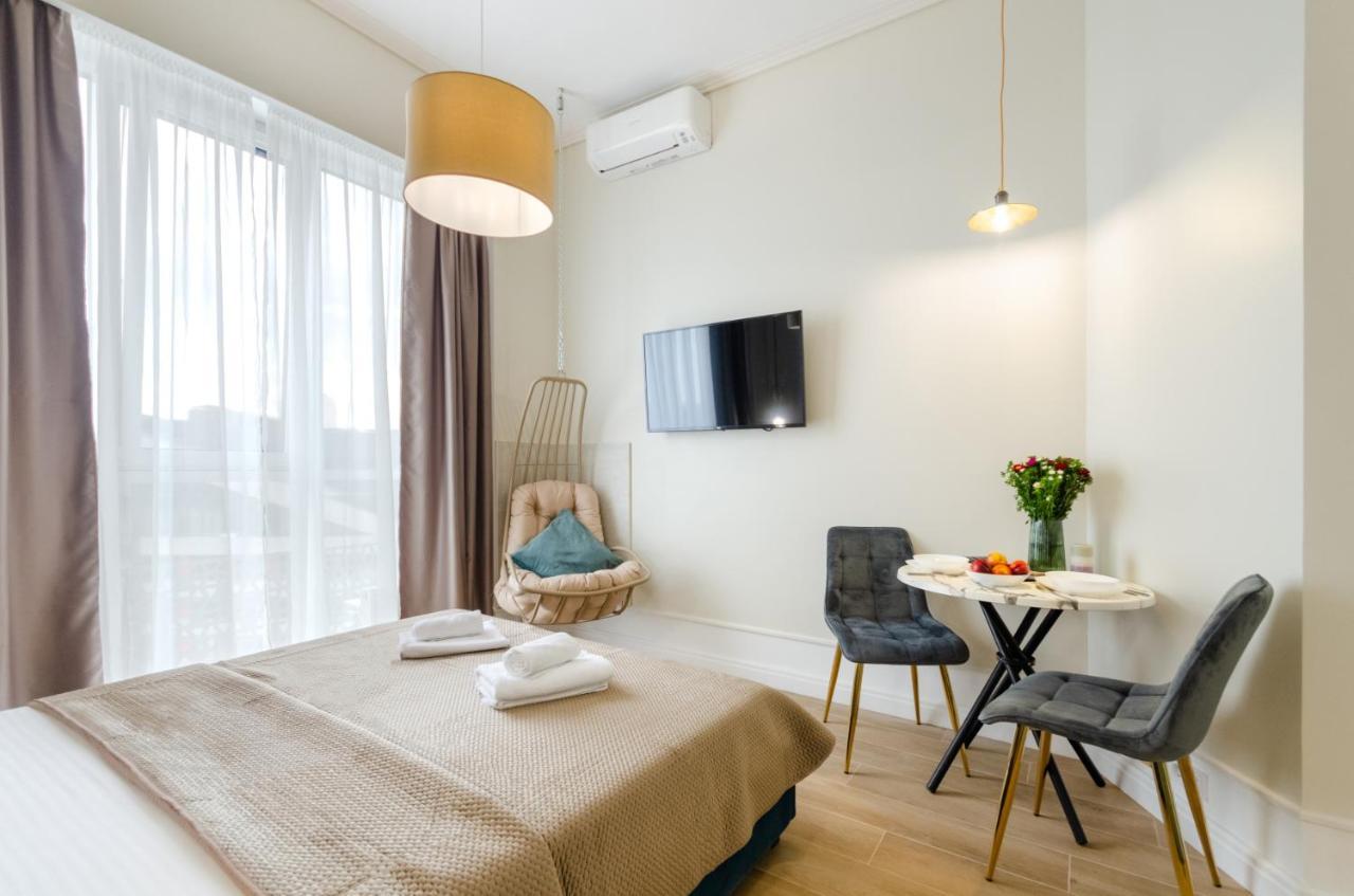 Modern New Cozy Apartment Kvartet Railway Station Kyjev Exteriér fotografie