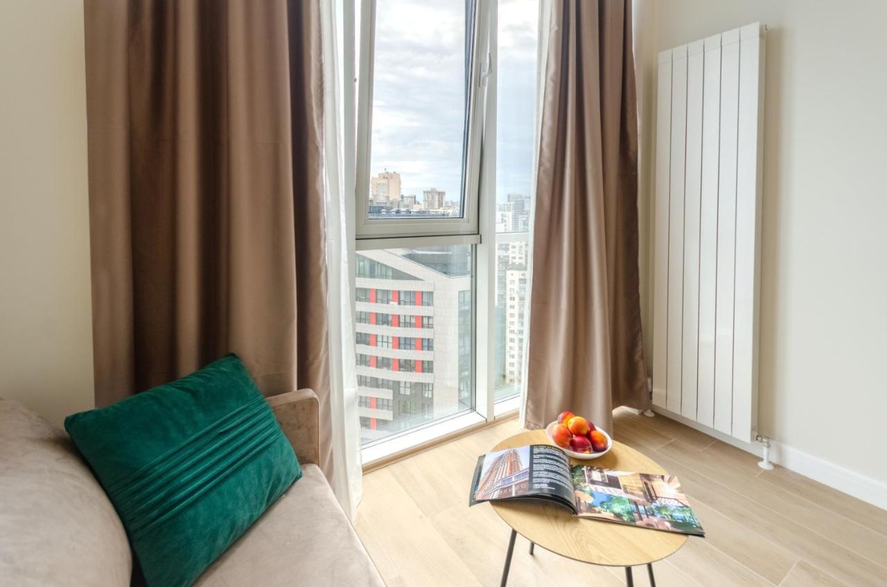 Modern New Cozy Apartment Kvartet Railway Station Kyjev Exteriér fotografie