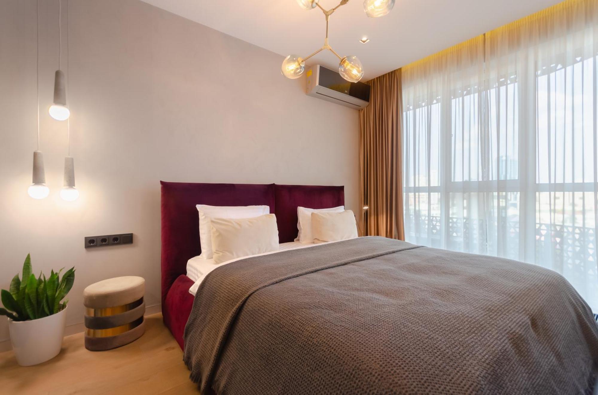 Modern New Cozy Apartment Kvartet Railway Station Kyjev Exteriér fotografie